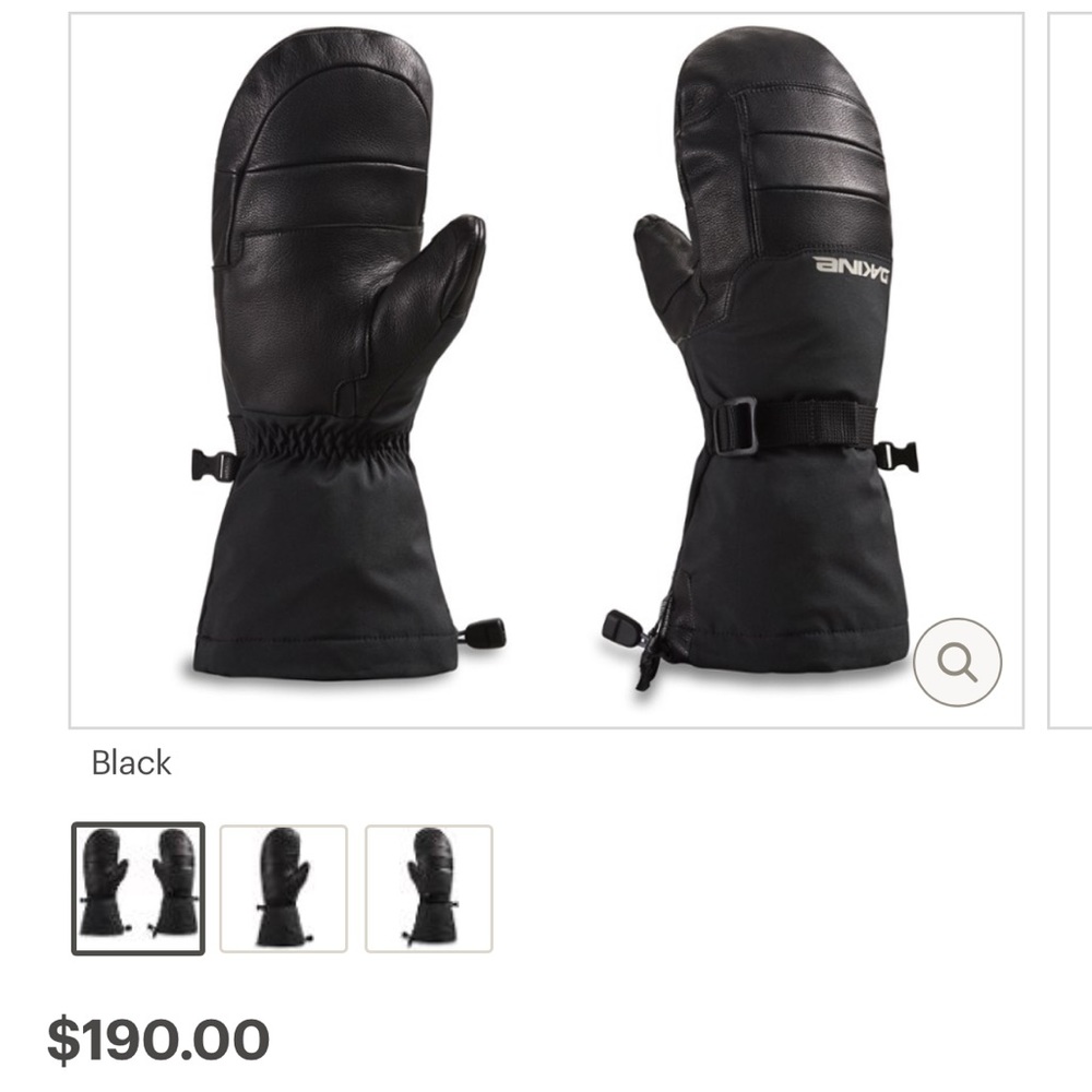 Dakine/Goretex women’s (6.5/small) mittens